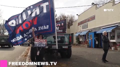 Whoopi Goldberg Protested by MAGA Outside Bakery in Staten Island