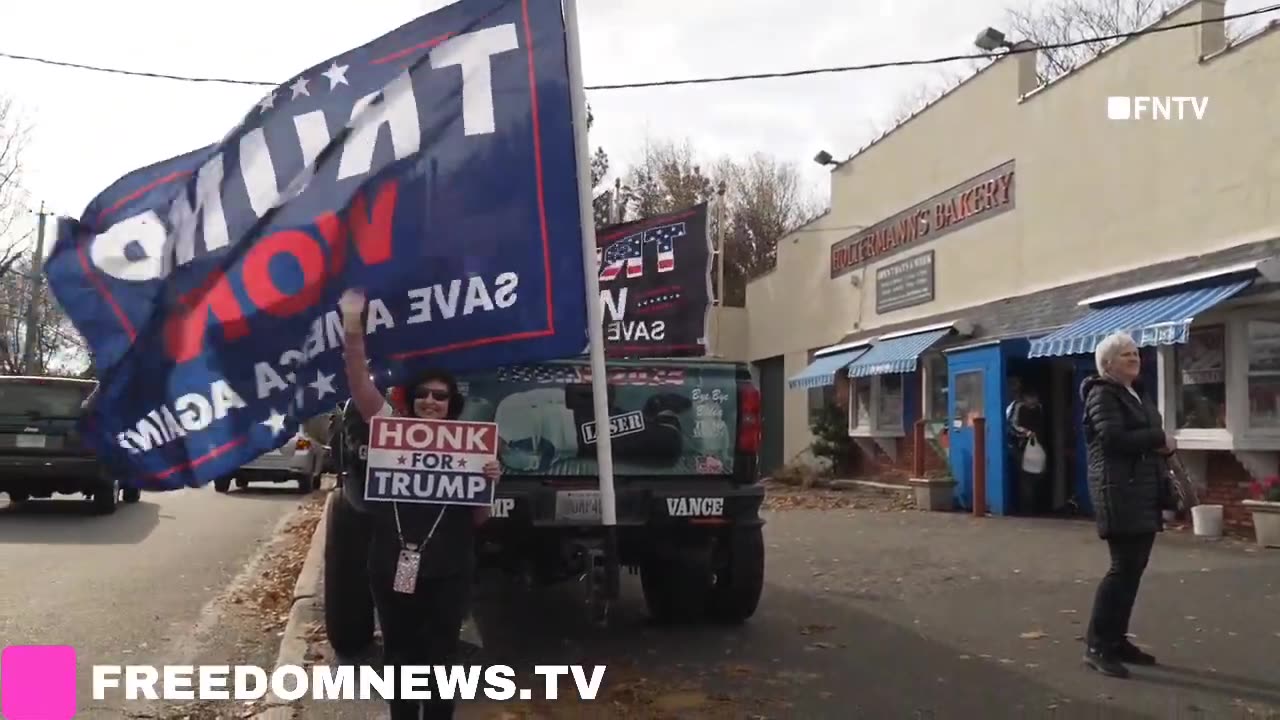 Whoopi Goldberg Protested by MAGA Outside Bakery in Staten Island