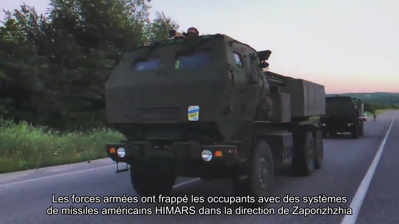 Les forces armées ont frappé les occupants avec des systèmes de missiles américains HIMARS dans la