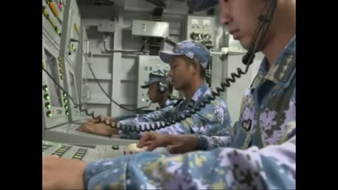 China Type 022 Missile Boat Drill