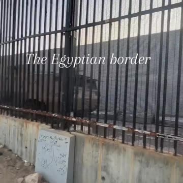 ⚠️This is how Egypt protects its border with Gaza. America, take notes.