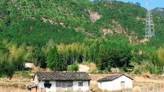 Small courtyard in the mountains