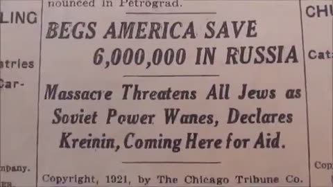 SIX MILLION FIGURE STATED IN NEWSPAPERS FROM 1915 1938