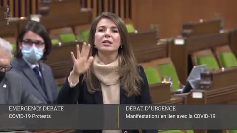 Raquel Dancho Calls out divisive policies of Justin Truedeau