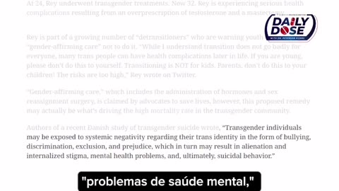 O lado escondido do transgenderismo _ Dr. Peterson Pierre