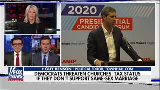 Guy Benson slams Beto O'Rourke's stand churches tax status