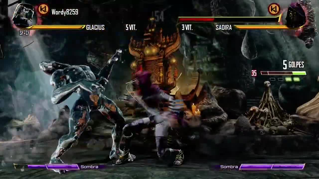 Gameplay Killer Instinct - Glacius