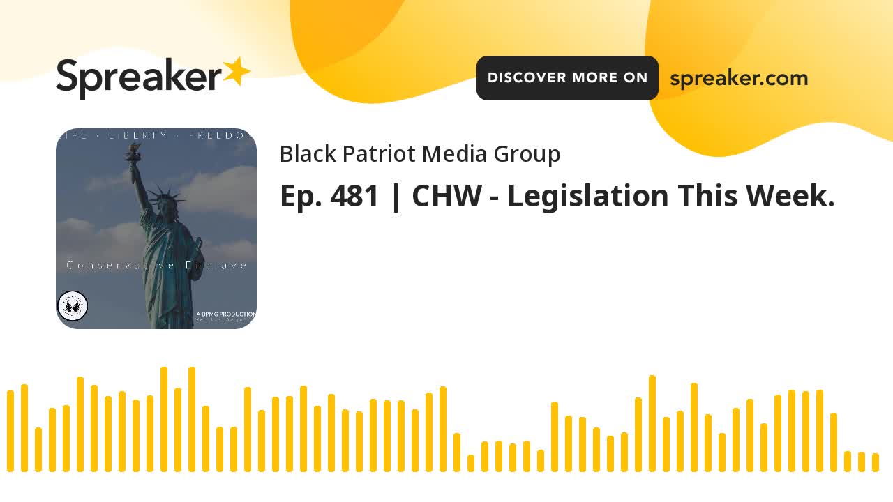 Ep. 481 _ CHW - Legislation This Week.