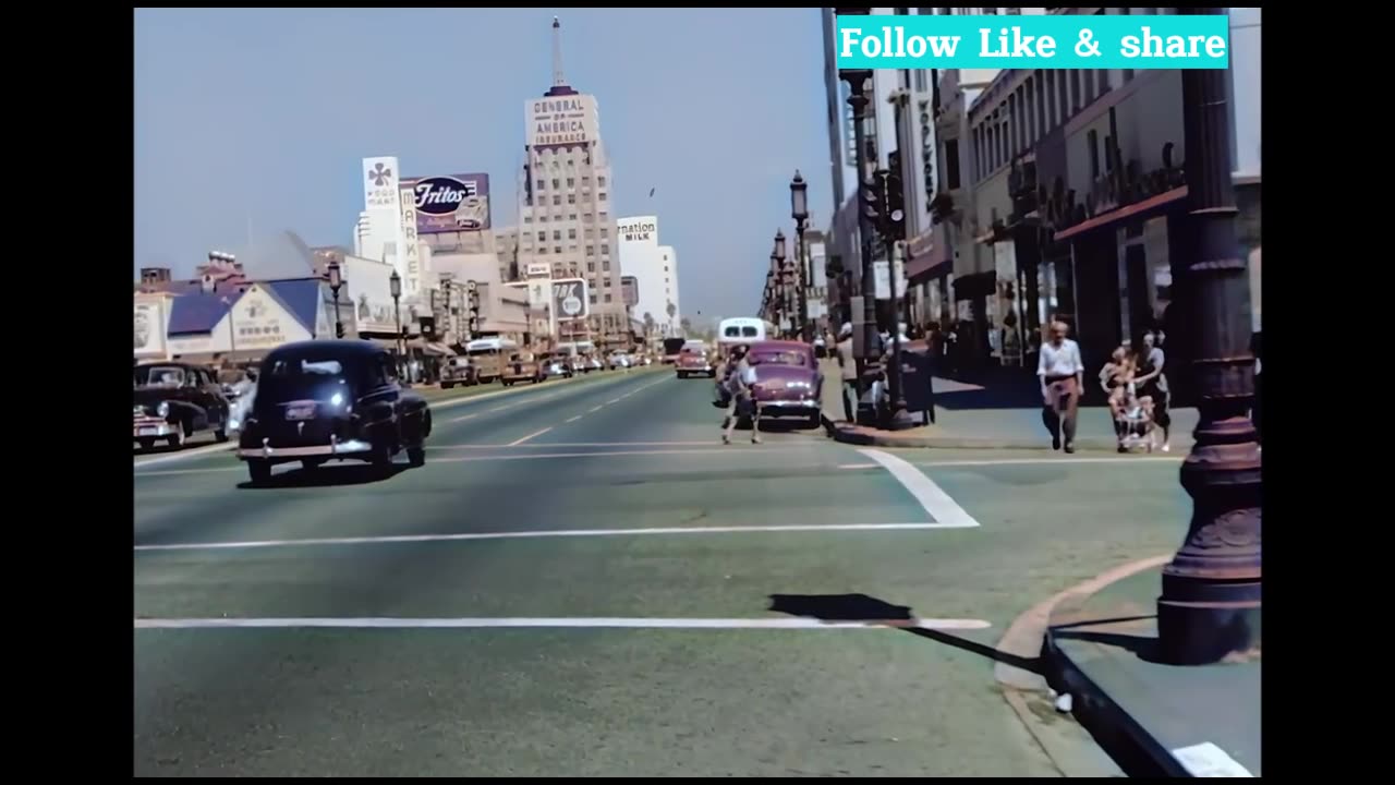 Early 1950s Los Angeles