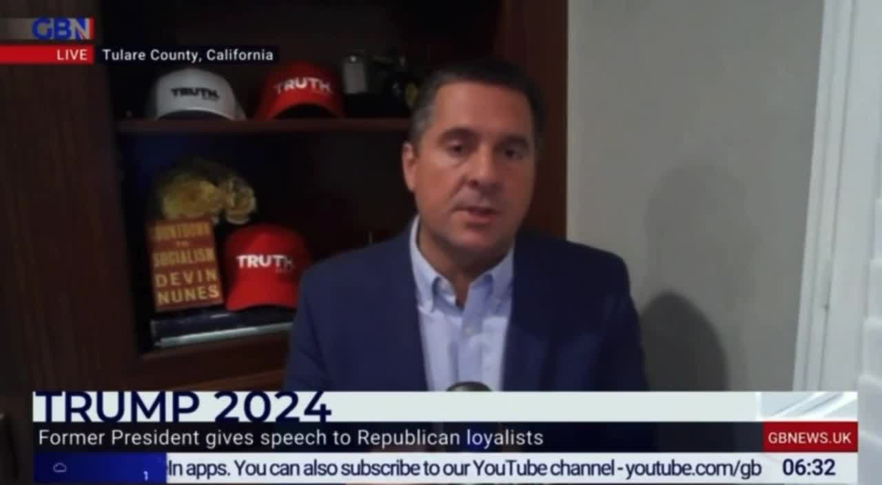 Devin Nunes calmly explains brainwashing by false US media narratives