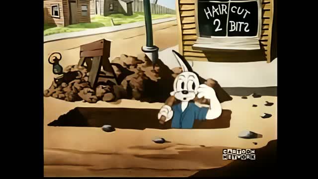 Tex Avery & Merrie Melodies - The Village Smithy (1936) [restaurate 4k]