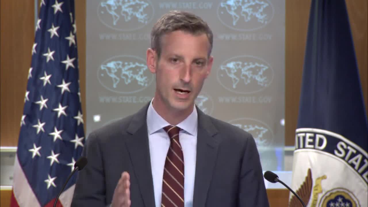 Department Press Briefing with Spokesperson Ned Price at the Department of State August 16, 2022.