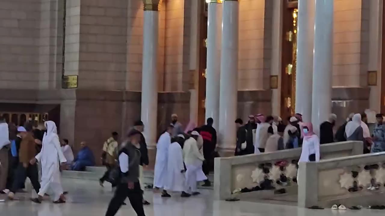 A gorgeous view of Masjid Nabawi PBUH