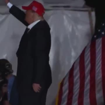 PRESIDENT TRUMP WILL RETURN IN A FEW WEEKS