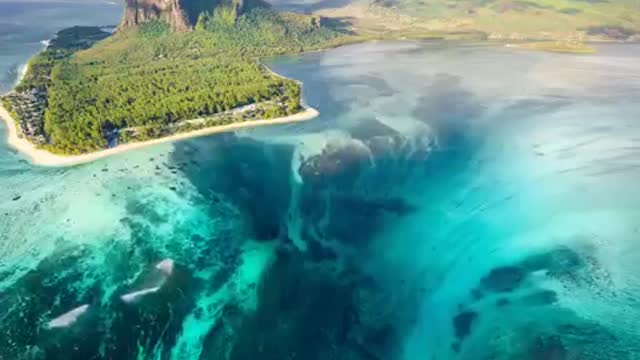 Have you seen an underwater waterfall in the ocean ?