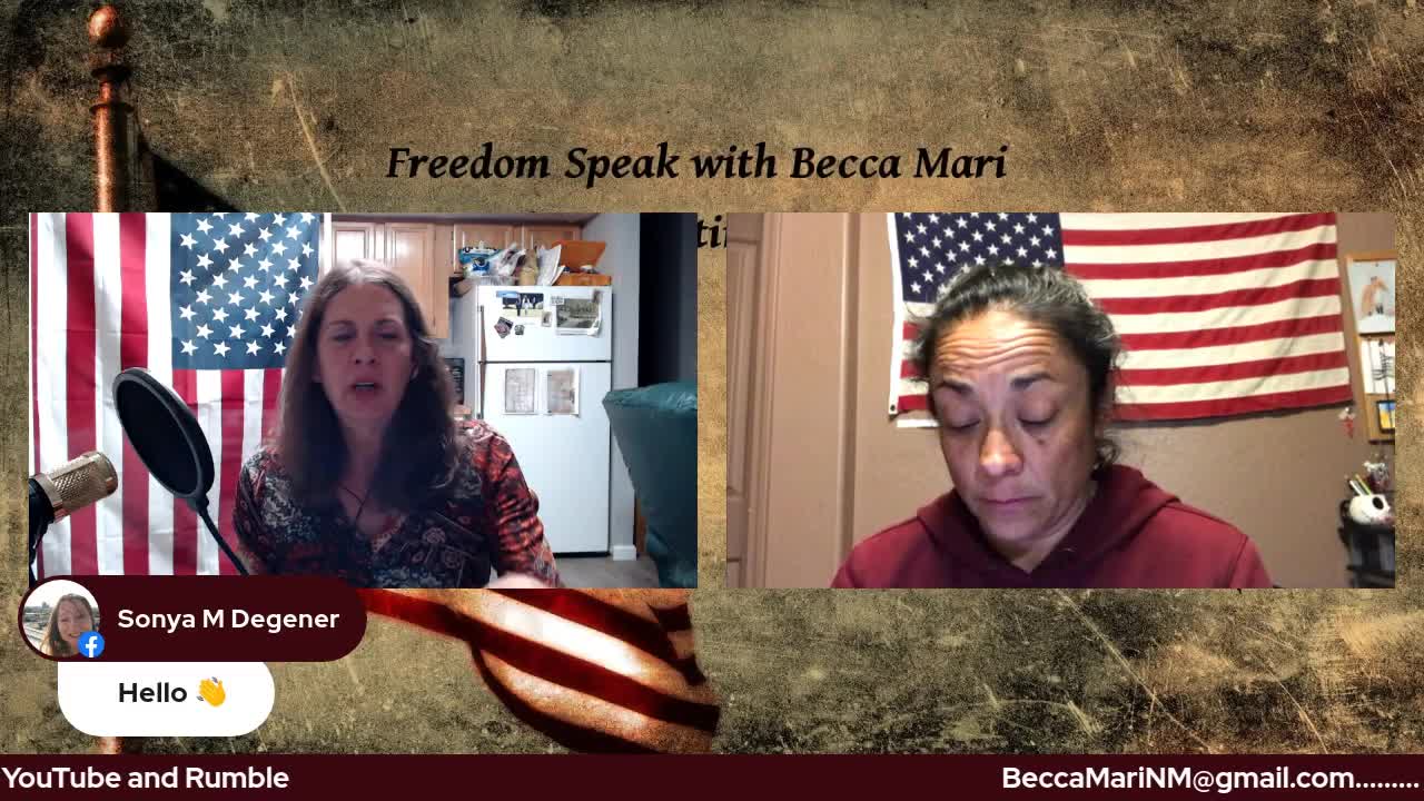 Freedom Speak with Becca Mari 11/7/2021