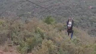 ziplining