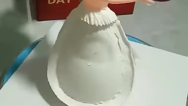 Easy doll cake art for birthday