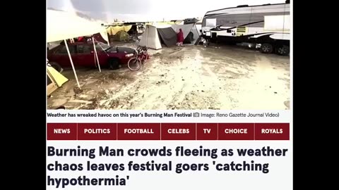 THE BURNING MAN TRAP! NO WAY IN OR OUT & NO RESOURCES! JUST LIKE LIFE IN A SMART CITY!