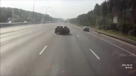 Terrible car accident in Russia #2