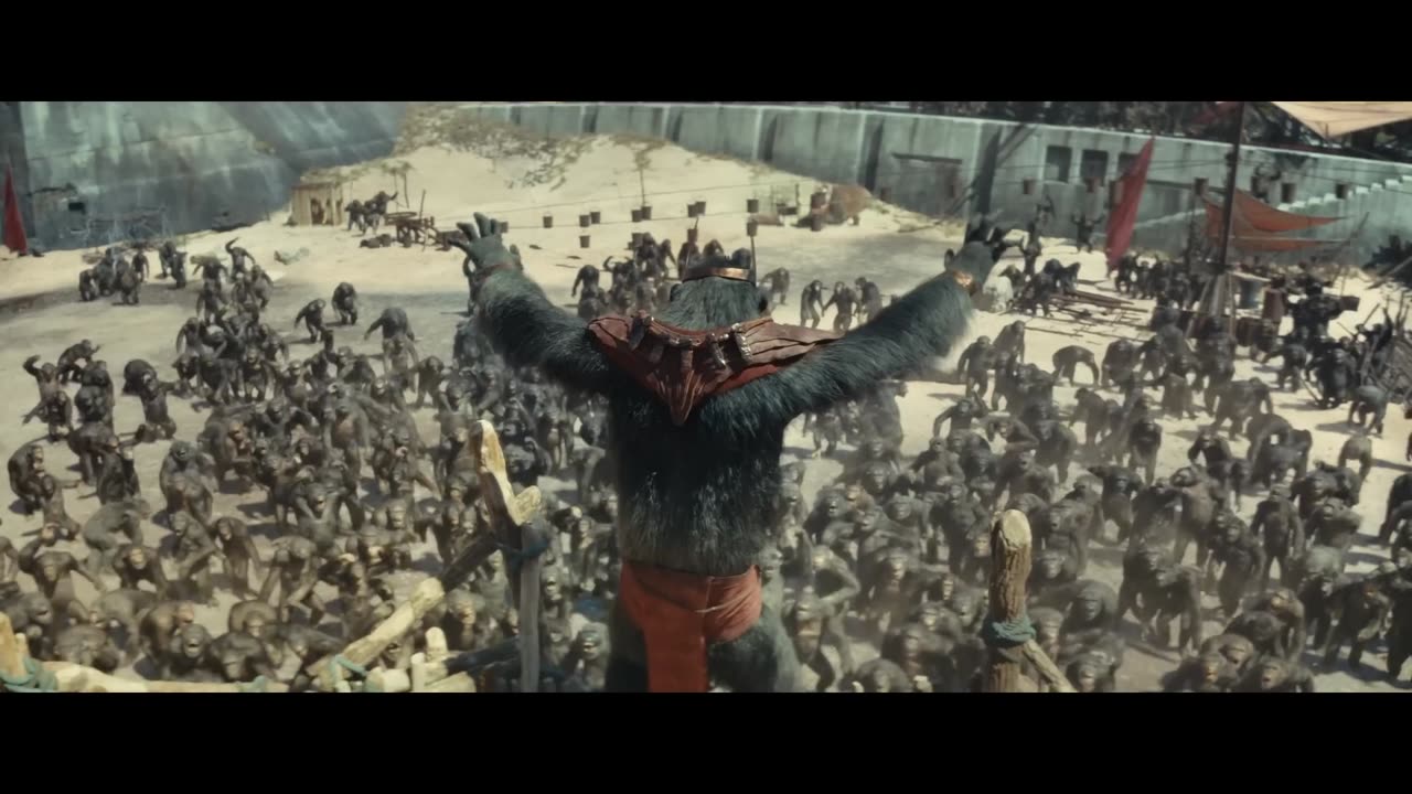 Hollywood Movies Trailer - Kingdom of the Planet of the Apes