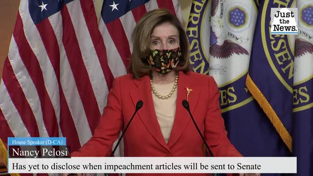 As Biden inauguration approaches, Pelosi has yet to send impeachment article to Senate