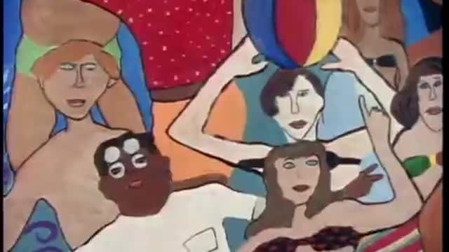 R.E.M. - Shiny Happy People (Official Music Video)