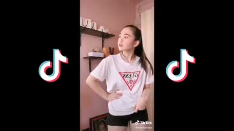 tiktok trending budots challange cute girls edition