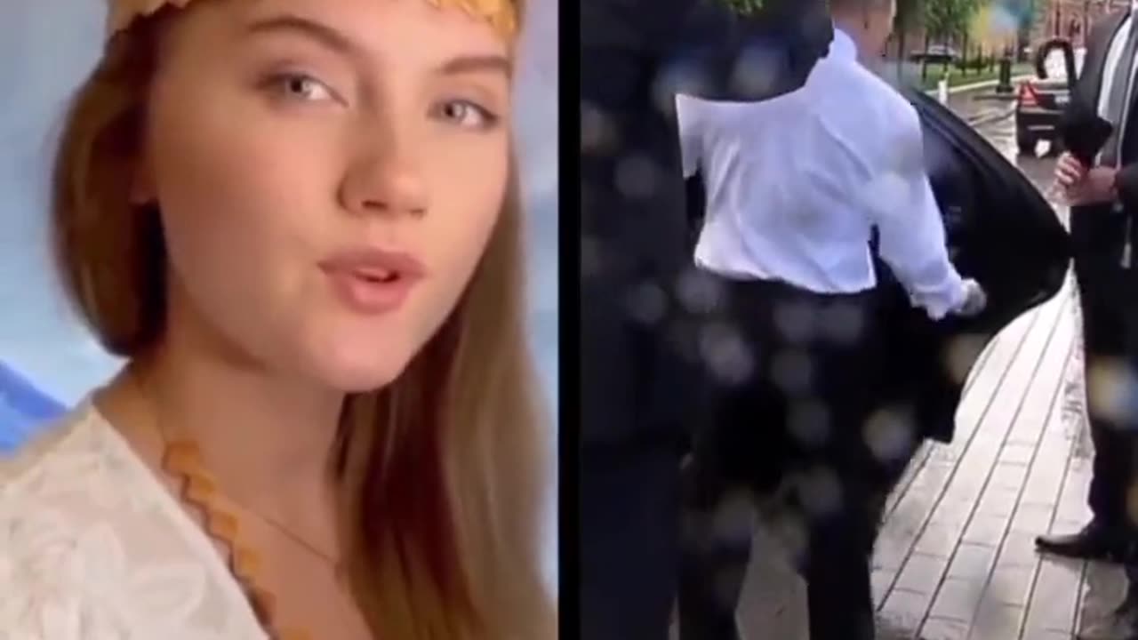 Putin is willing to get caught in the rain to honor heroes