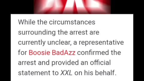 Boosie arrested!!