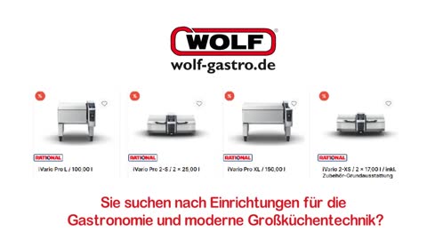 WOLF GMBH - GASTRONOMIEBEDARF