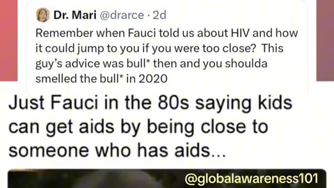 Video of Fauci in the 80s Saying Children Could Get AIDS Being Close To Someone