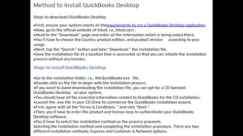 Download, Install and Update QuickBooks Desktop 2022