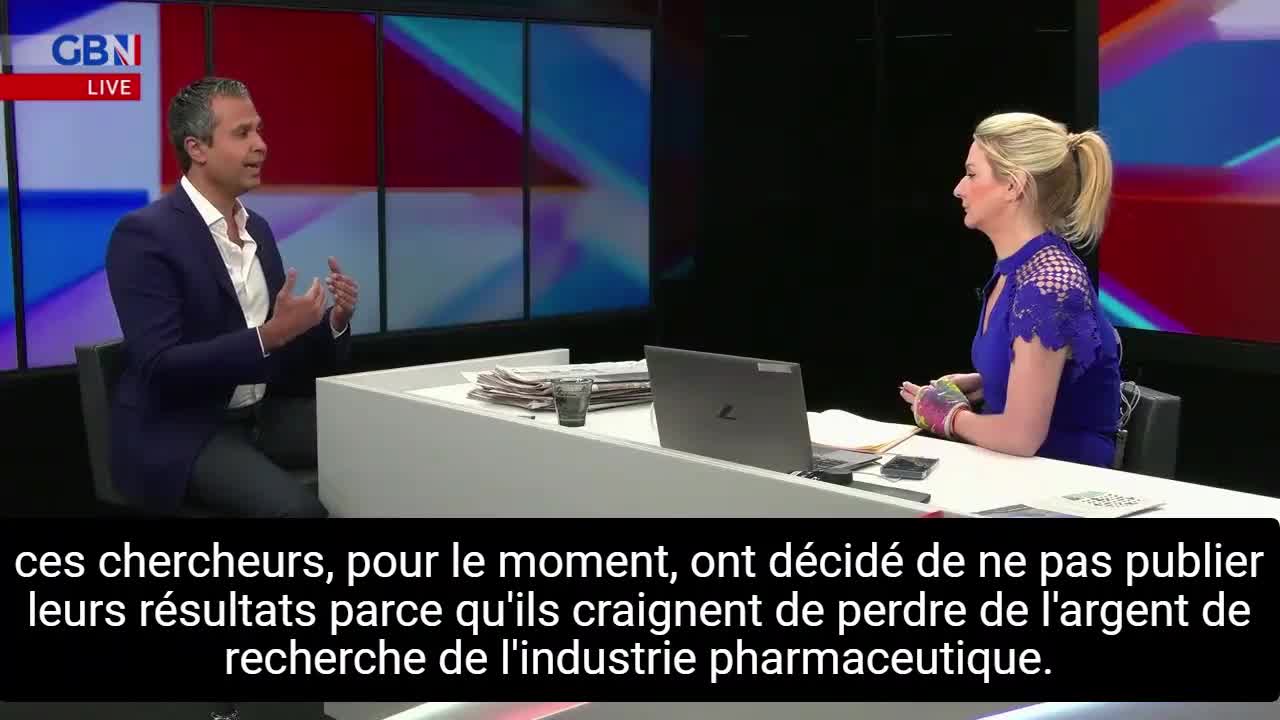 Dr Malhotra à propos d'une étude censurée sur des effets secondaires du vaccin