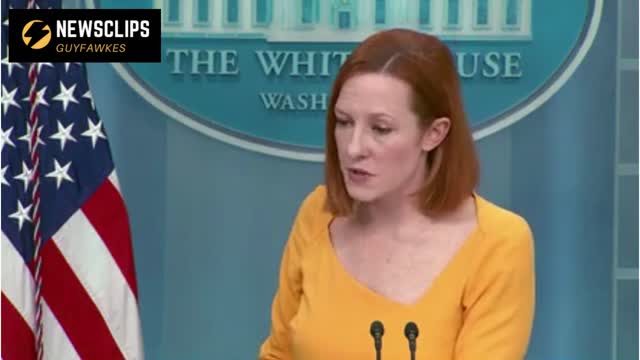 Jen Psaki Saying That If Putin Uses Chemical Weapon 'There Will Be Severe Consequences'