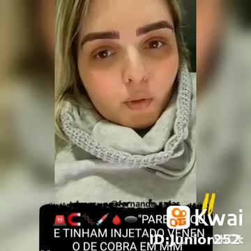 Injetei esse veneno da Jhansen em mim