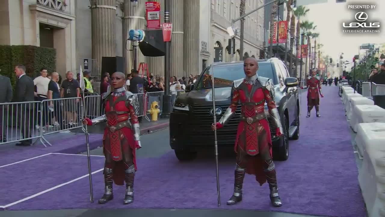 Black Panther Trivia At The Premiere Of Black Panther_ Wakanda Forever Presented By Lexus