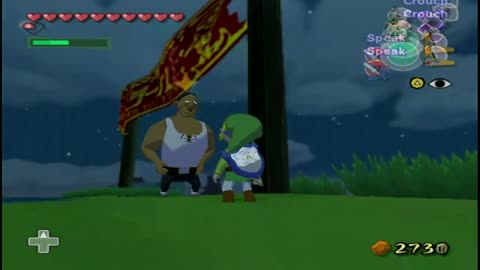 Let's Play Wind Waker Boating Course to Cliff Plateau Island