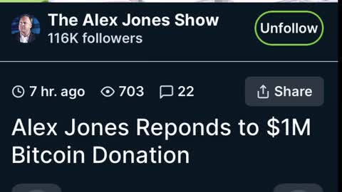 God answered my prayer for Alex Jones and saved his company