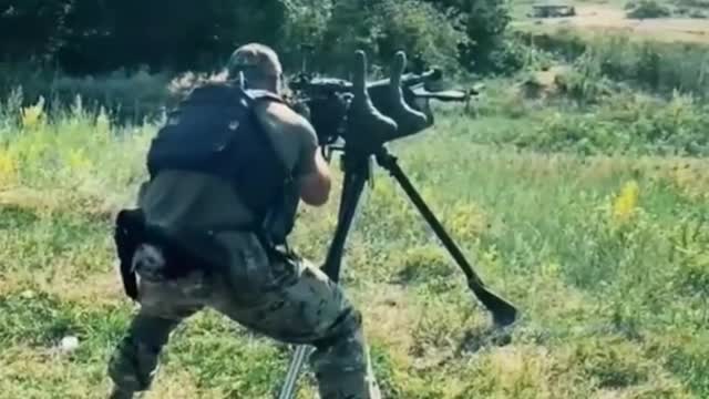 Ukrainian soldier