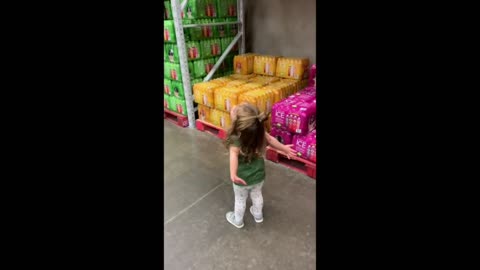 Little girl sings Let It Go!