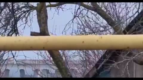 Su-25 Over The Russian Column