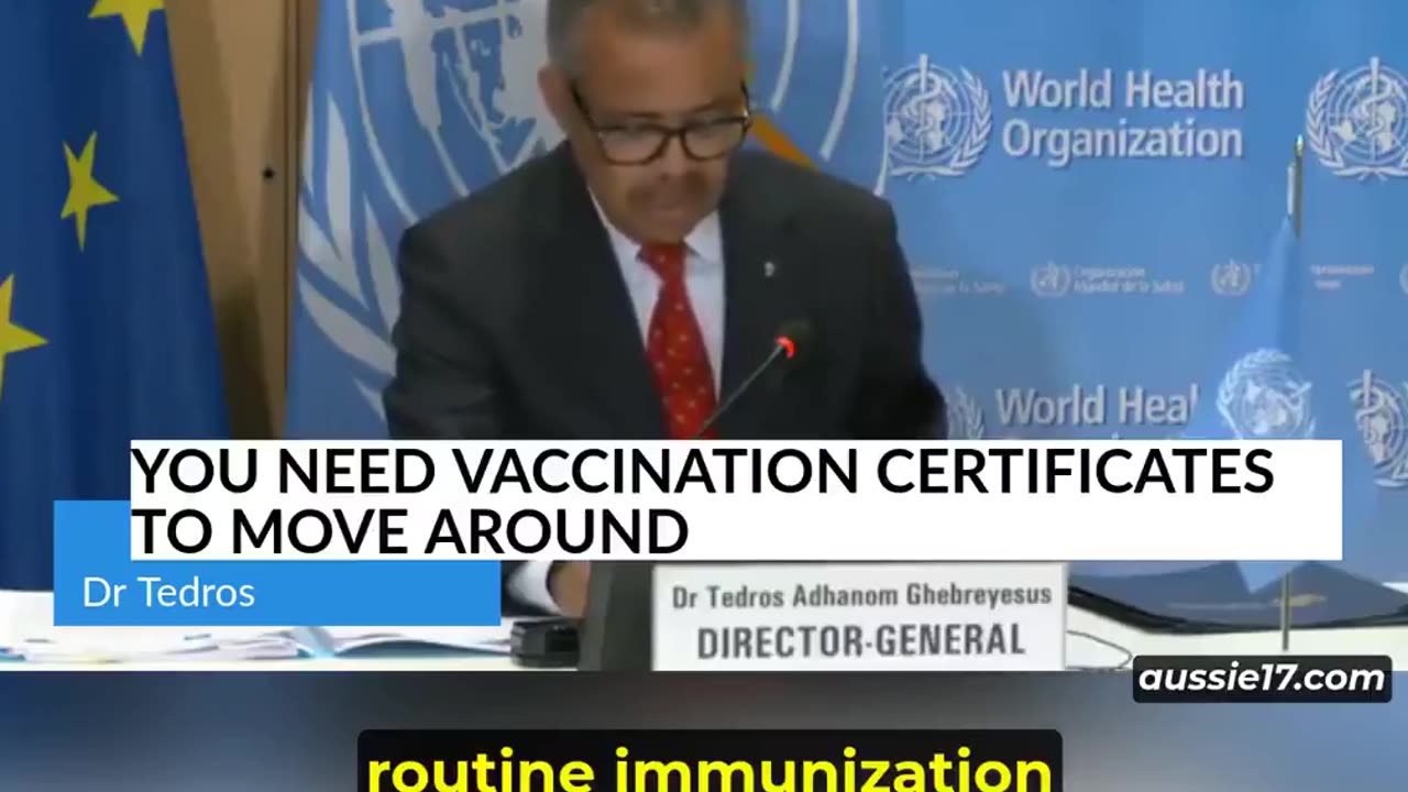 The WHO wanted to use a global Digitized Vaccine Certificate to control your ...