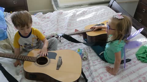 Willow and Levi Jam session