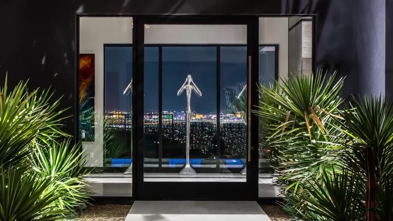 Incredible Henderson modern mansion with unobstructed views of the entire valley