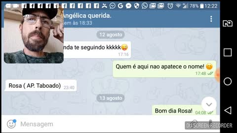 71-Purifique as águas com Gans de Co2 e a natureza retribui com peixes . Obrigado Rosa Angelica.