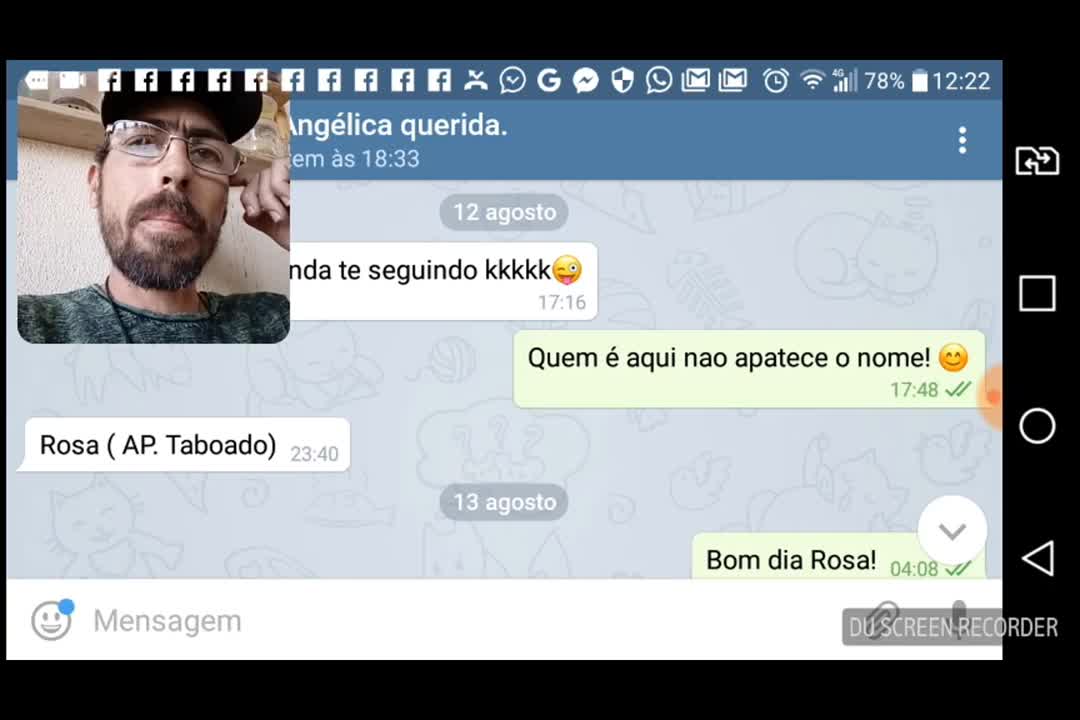 71-Purifique as águas com Gans de Co2 e a natureza retribui com peixes . Obrigado Rosa Angelica.