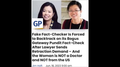 Fact Checkers my arse!
