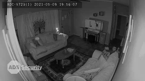 Orb floating in our living room