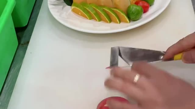 Watermelon fruit plate